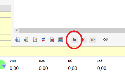 Kalkulačný vzorec v TOV.