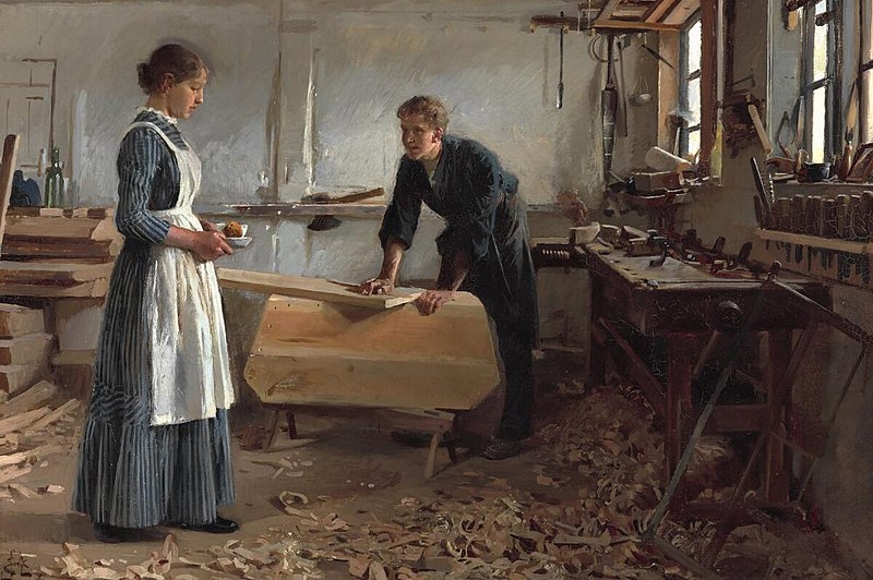 Erik Henningsen Coffee to the carpenter